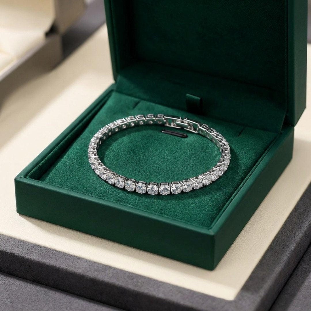 April | Classic Tennis Bracelet