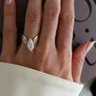 Harriet | Marquise Stacking Ring Set