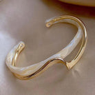 Alberta | Wave Cuff Bracelet