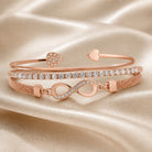 Corinne | Infinity Bracelet Set