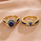 Caroline | Eternity Band Ring Set