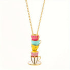 Penny - Garden Teacup Charm Necklace