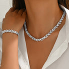 Edie | Fishtail Necklace and Bracelet Set