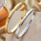 Myrtle | Stone Dot Bangle Bracelet