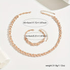 Edie | Fishtail Necklace and Bracelet Set