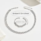 Edie | Fishtail Necklace and Bracelet Set