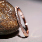 Abigail | Thin Band Solitaire Ring
