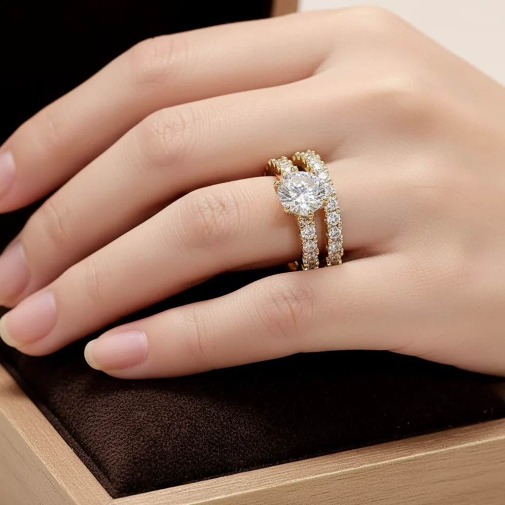 Georgette | Three Piece Ring Set