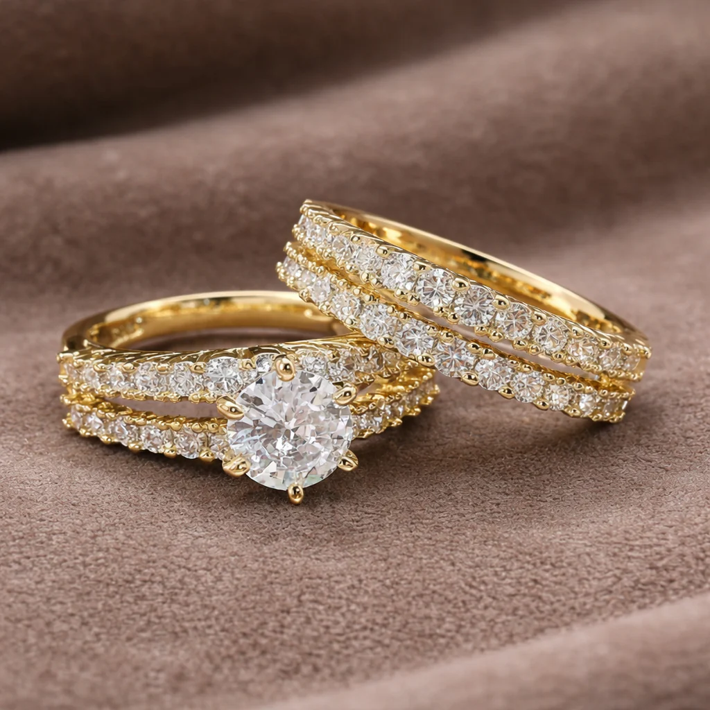 Georgette | Three Piece Ring Set