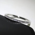 Abigail | Thin Band Solitaire Ring