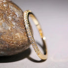 Abigail | Thin Band Solitaire Ring