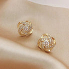 Ella | Knot Stud Earrings