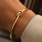 Christine | Knot Bangle Bracelet