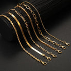 Angela | Six Piece Chain Bracelet Set