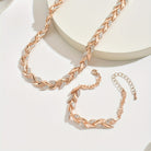 Edie | Fishtail Necklace and Bracelet Set