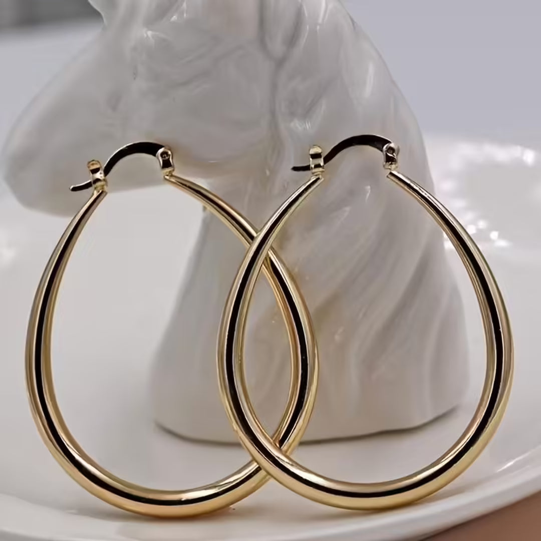 Lucy | Vintage-Style Gold-Tone Earrings