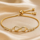 Marcella | Infinity Slider Bracelet
