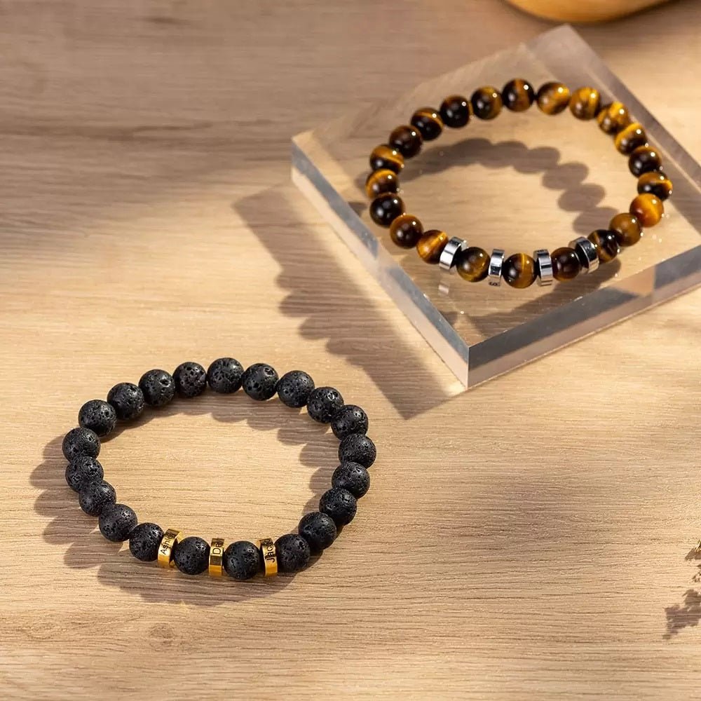 Tara | Custom Name Bead Bracelet