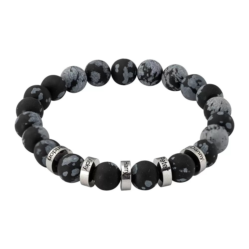 Tara | Custom Name Bead Bracelet