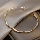 Elsa | Twisted Open Cuff Bracelet