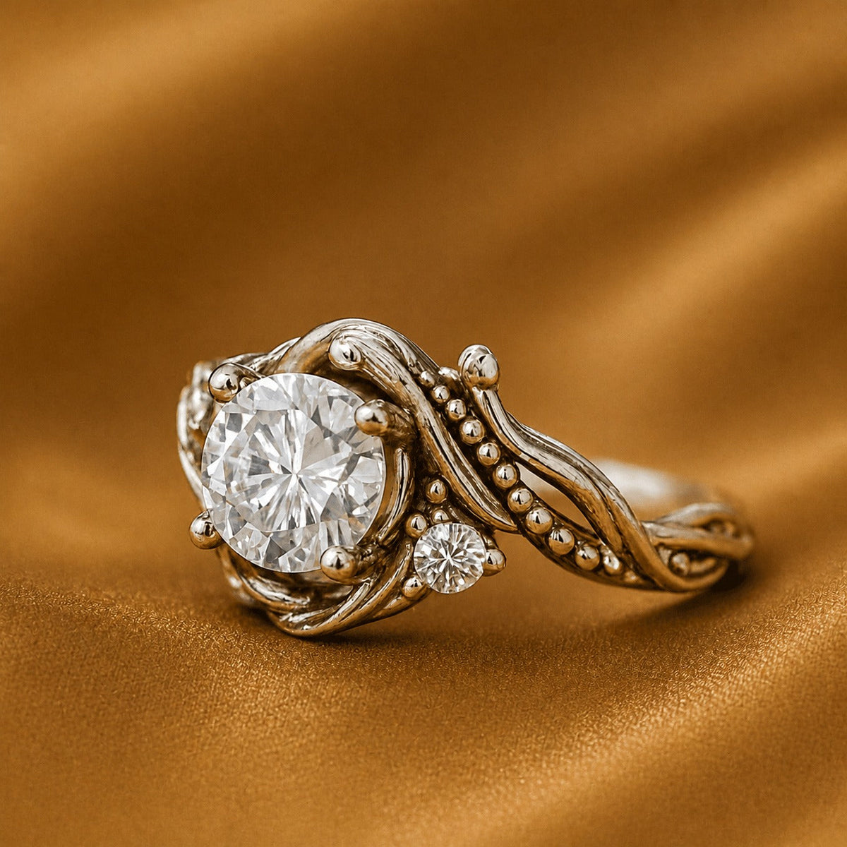 Delphine | Branch Design Ring