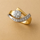 Rosalind | Two-Tone Organic Ring
