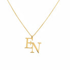 Sylvie | Two Initial Necklace
